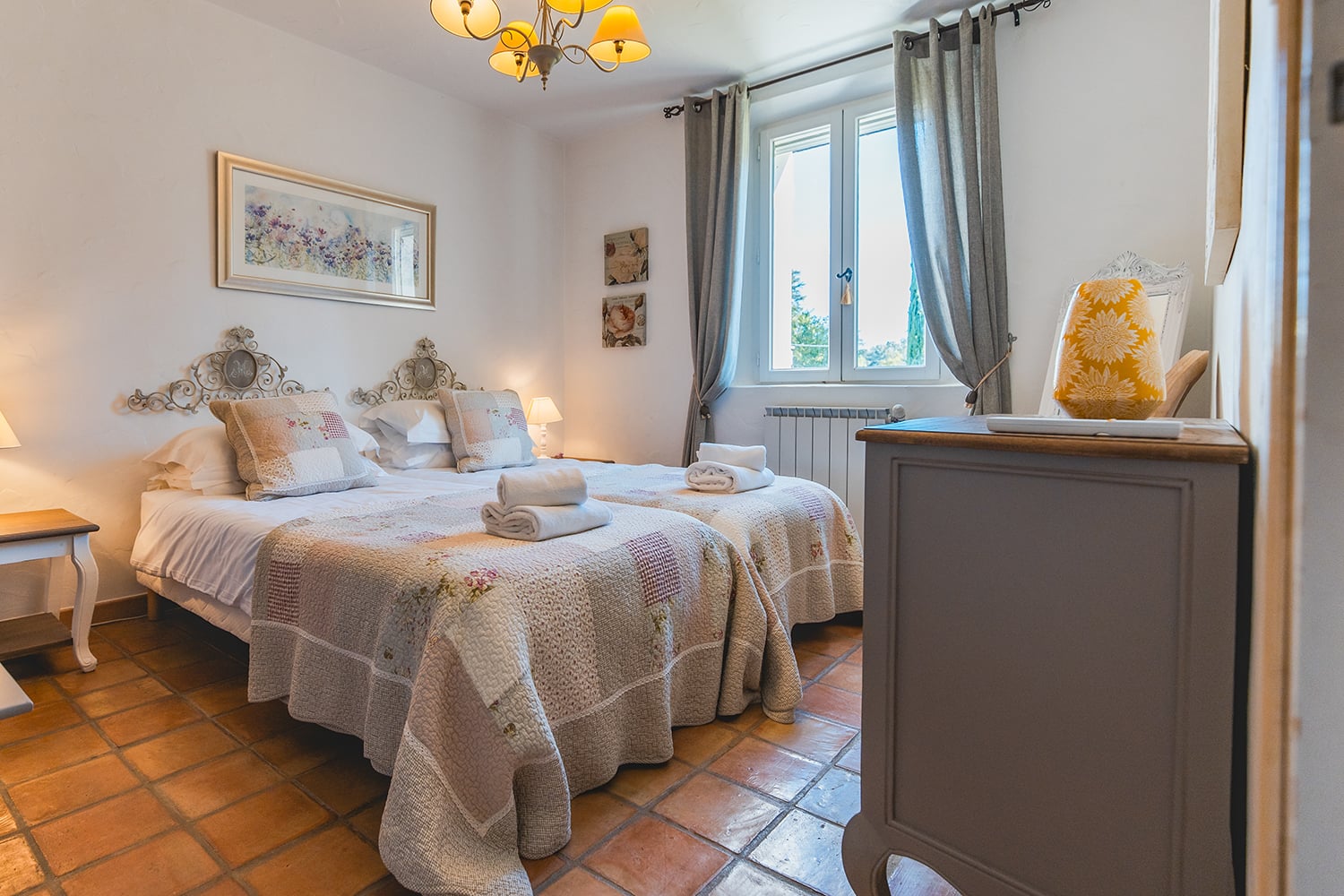 Bedroom | Holiday villa in Saumane-de-Vaucluse