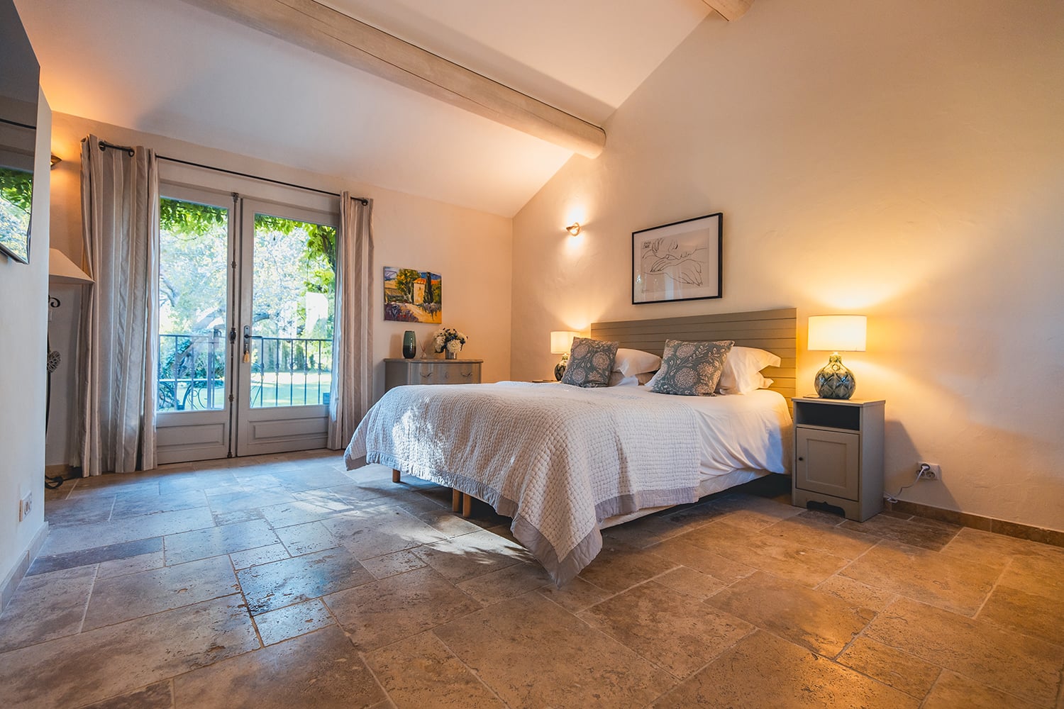 Bedroom | Holiday villa in Saumane-de-Vaucluse