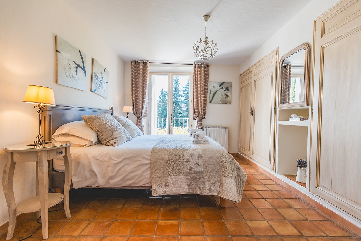 Bedroom | Holiday villa in Saumane-de-Vaucluse