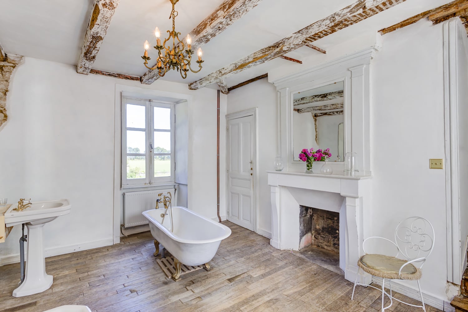 Bathroom | Château de vacances en Bretagne