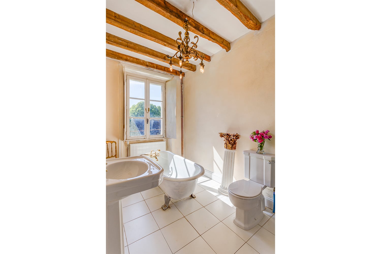 Bathroom | Château de vacances en Bretagne