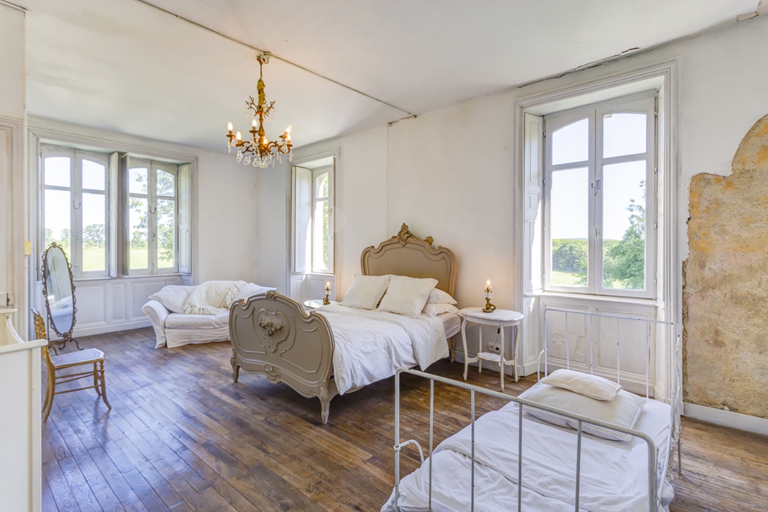 Bedroom | Château de vacances en Bretagne