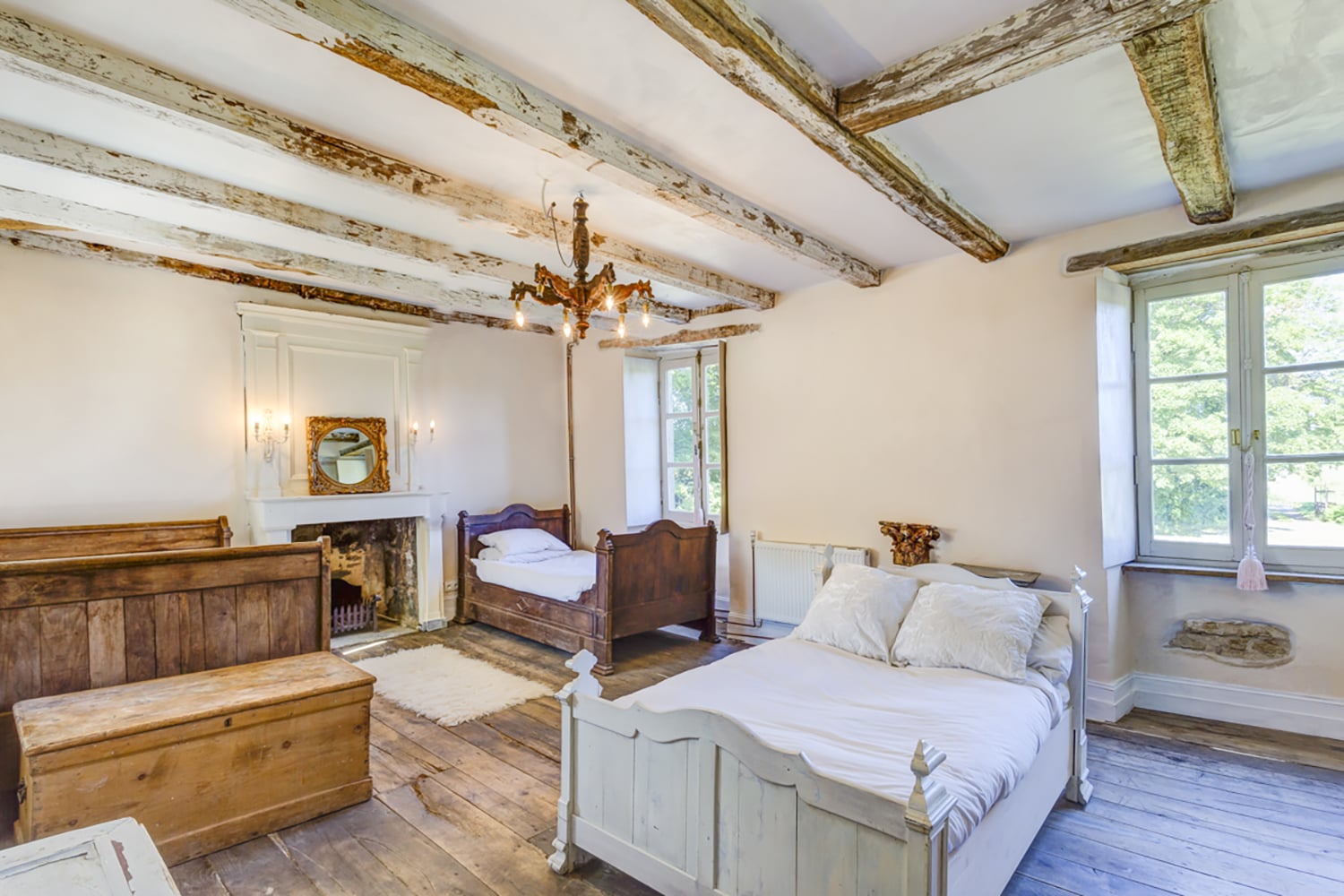 Bedroom | Château de vacances en Bretagne
