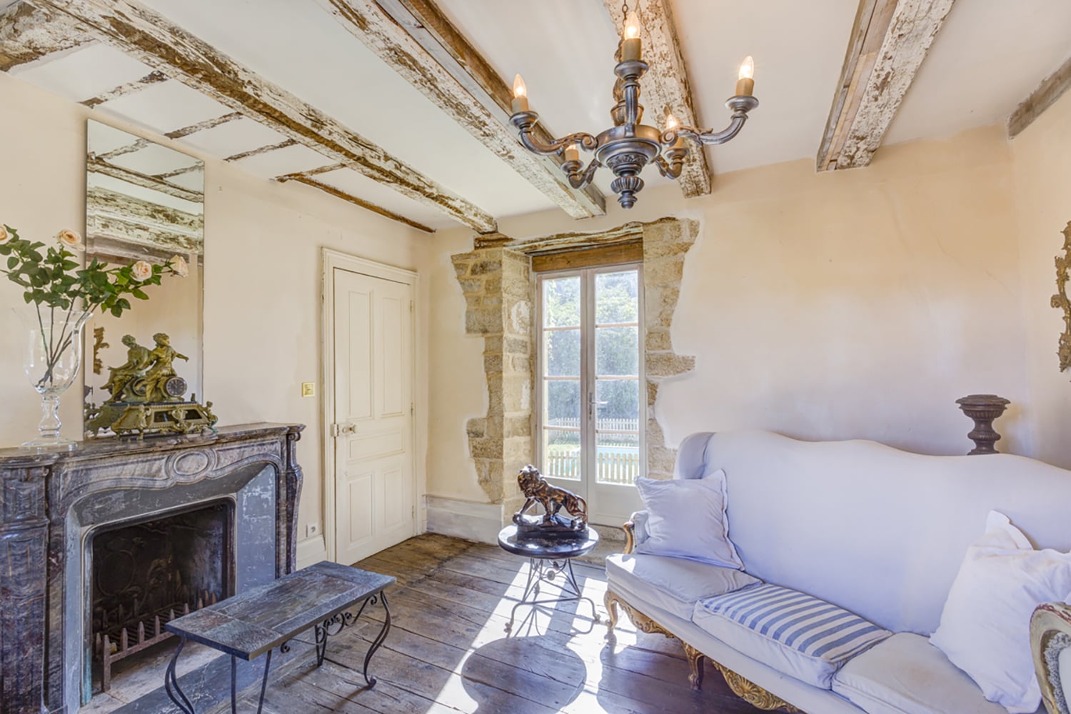 Sitting room | Château de vacances en Bretagne