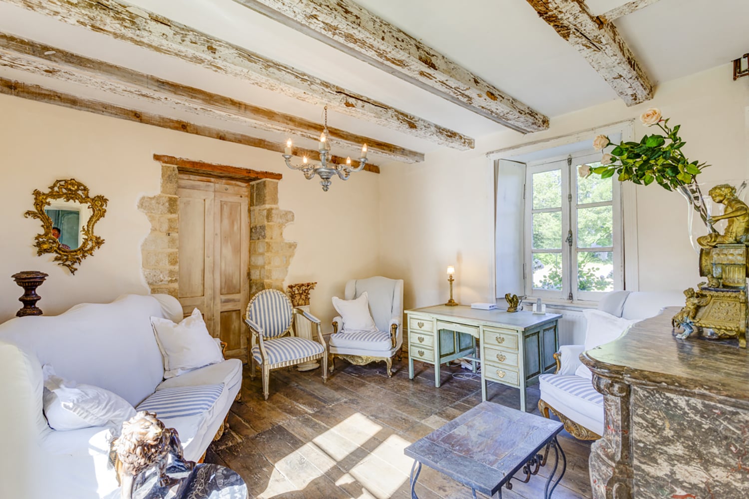 Sitting room | Château de vacances en Bretagne