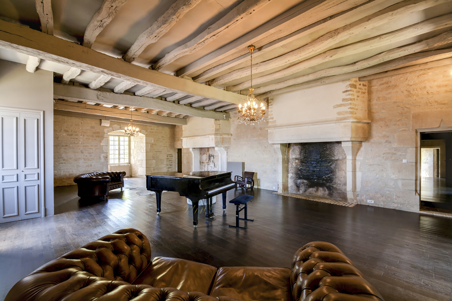 Sitting room | Holiday château in Bourgogne-Franche-Comté