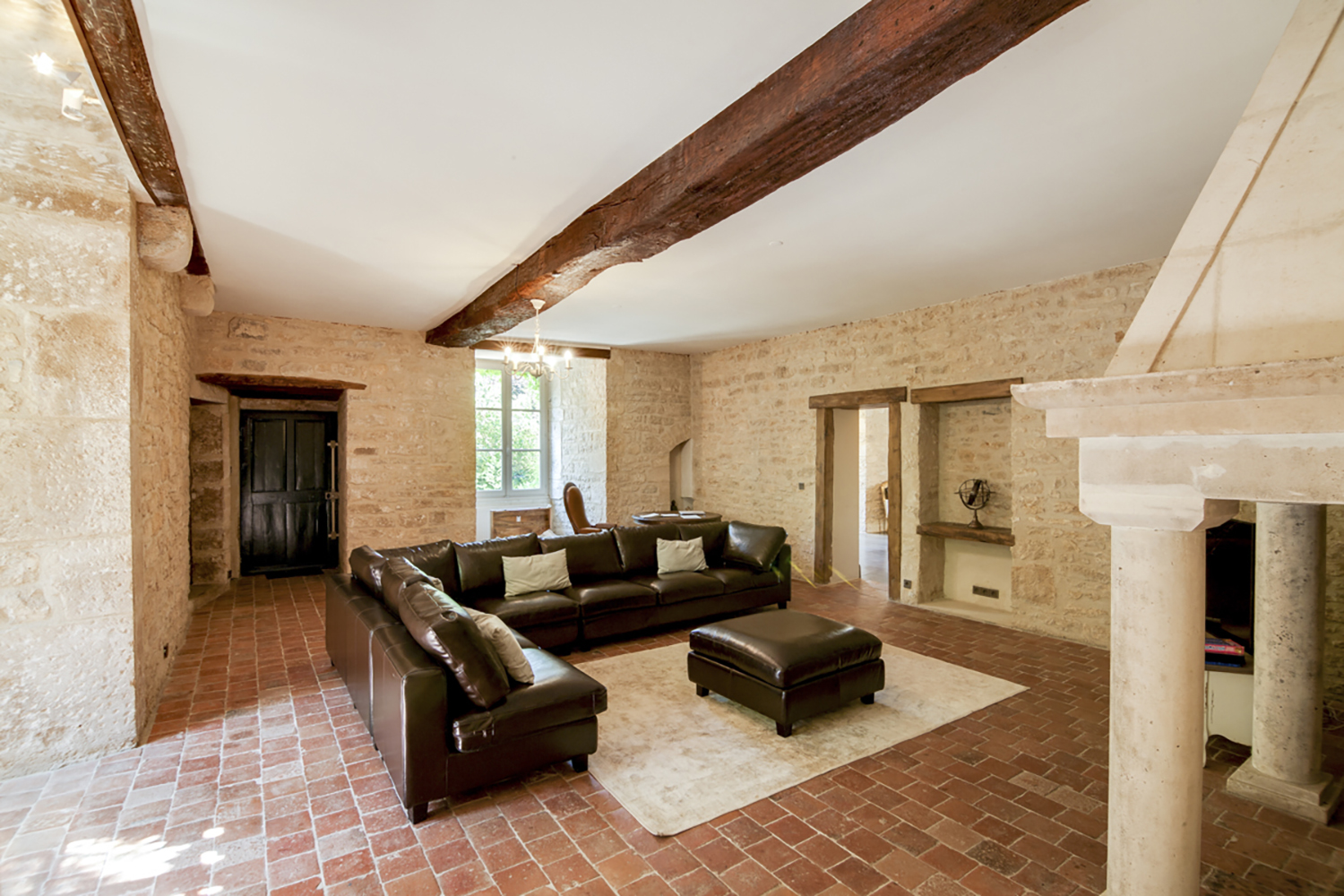 Sitting room | Holiday château in Bourgogne-Franche-Comté