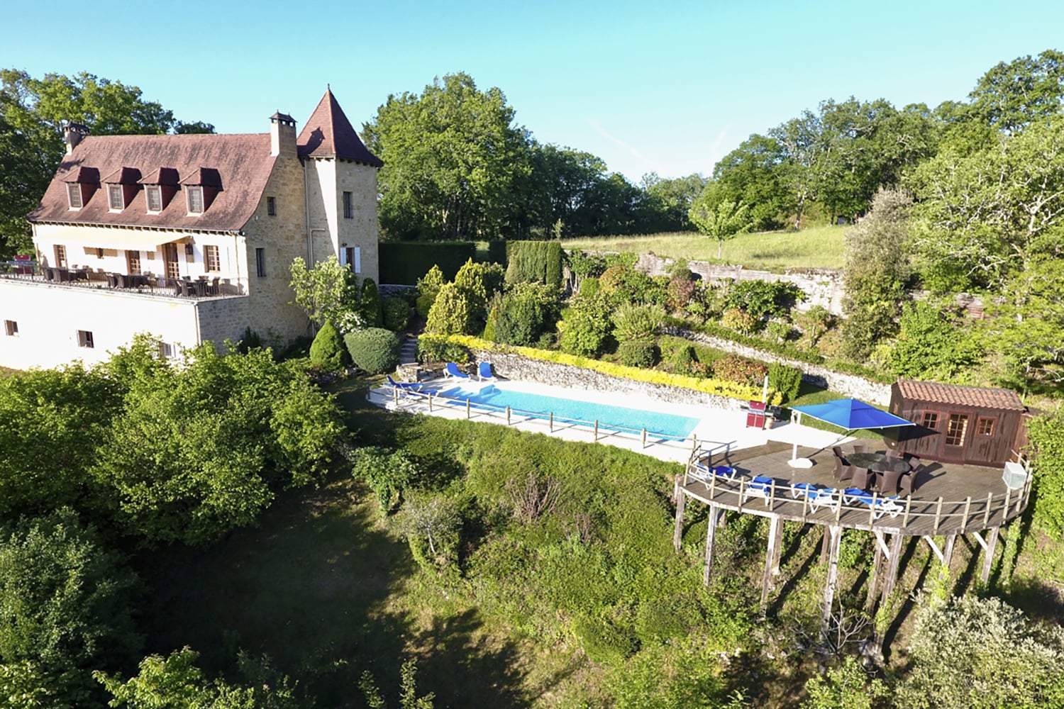 Holiday home in Nouvelle-Aquitaine with private heated pool