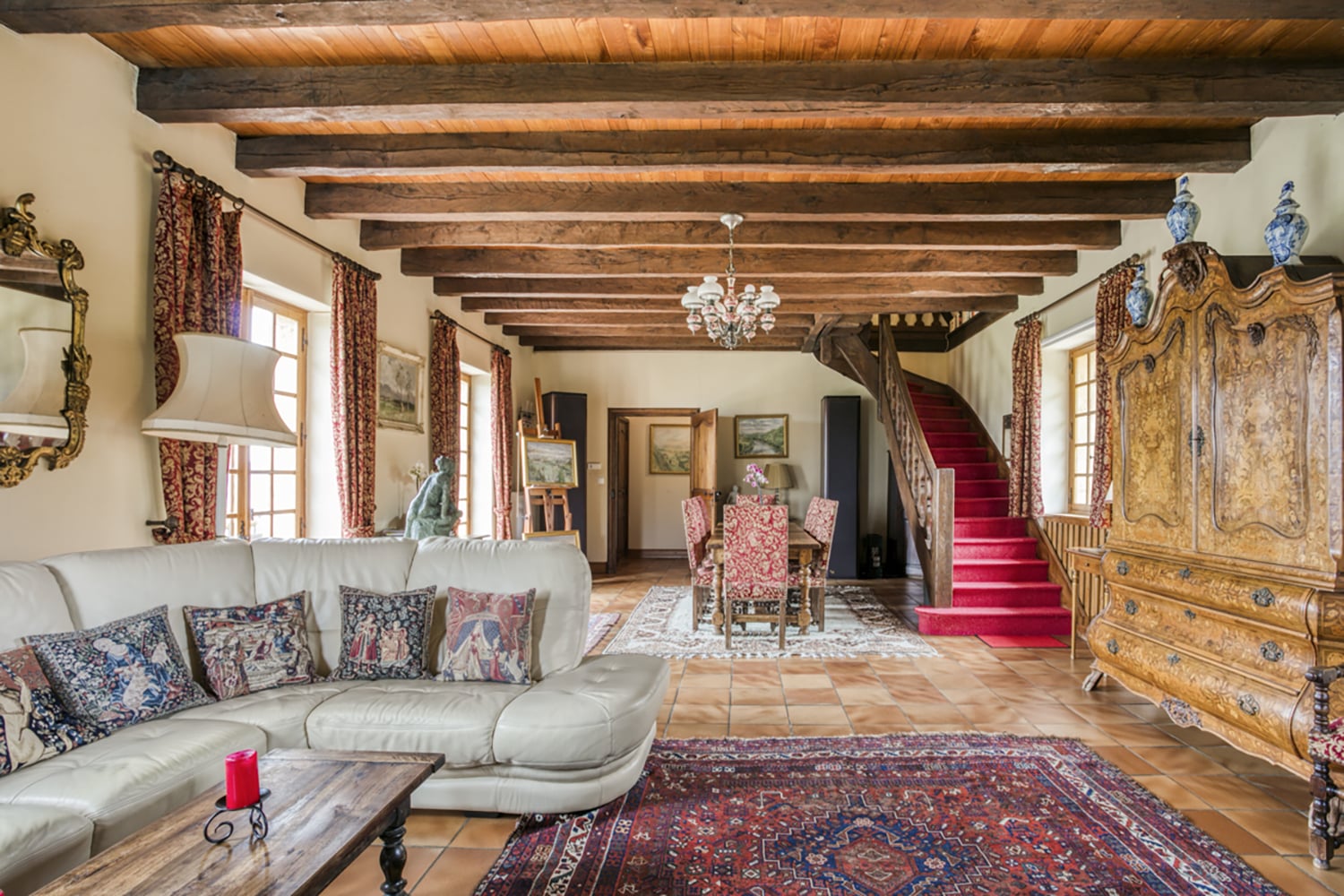 Sitting room | Holiday home in Nouvelle-Aquitaine