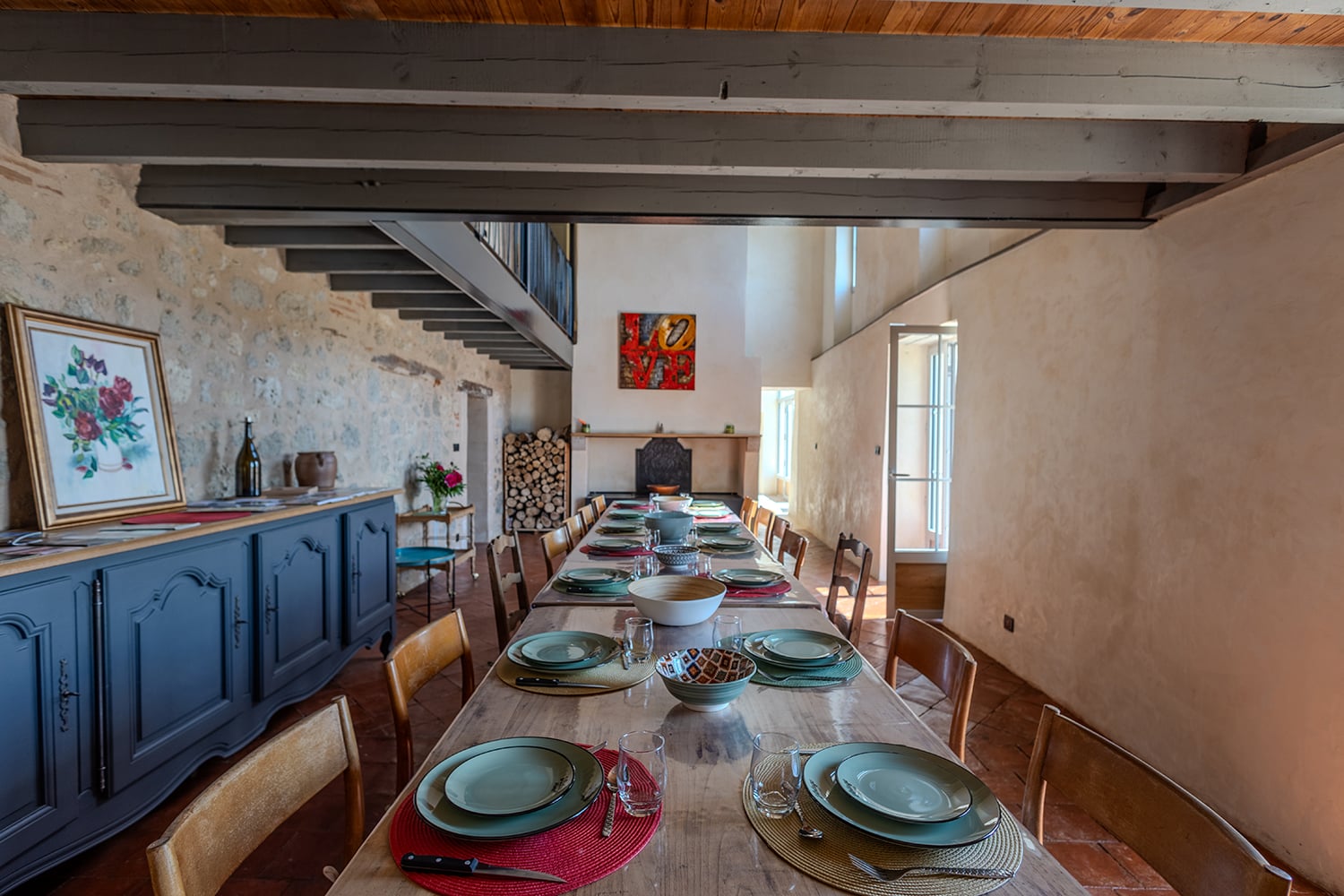 Dining room | Holiday home in Clermont-Dessous