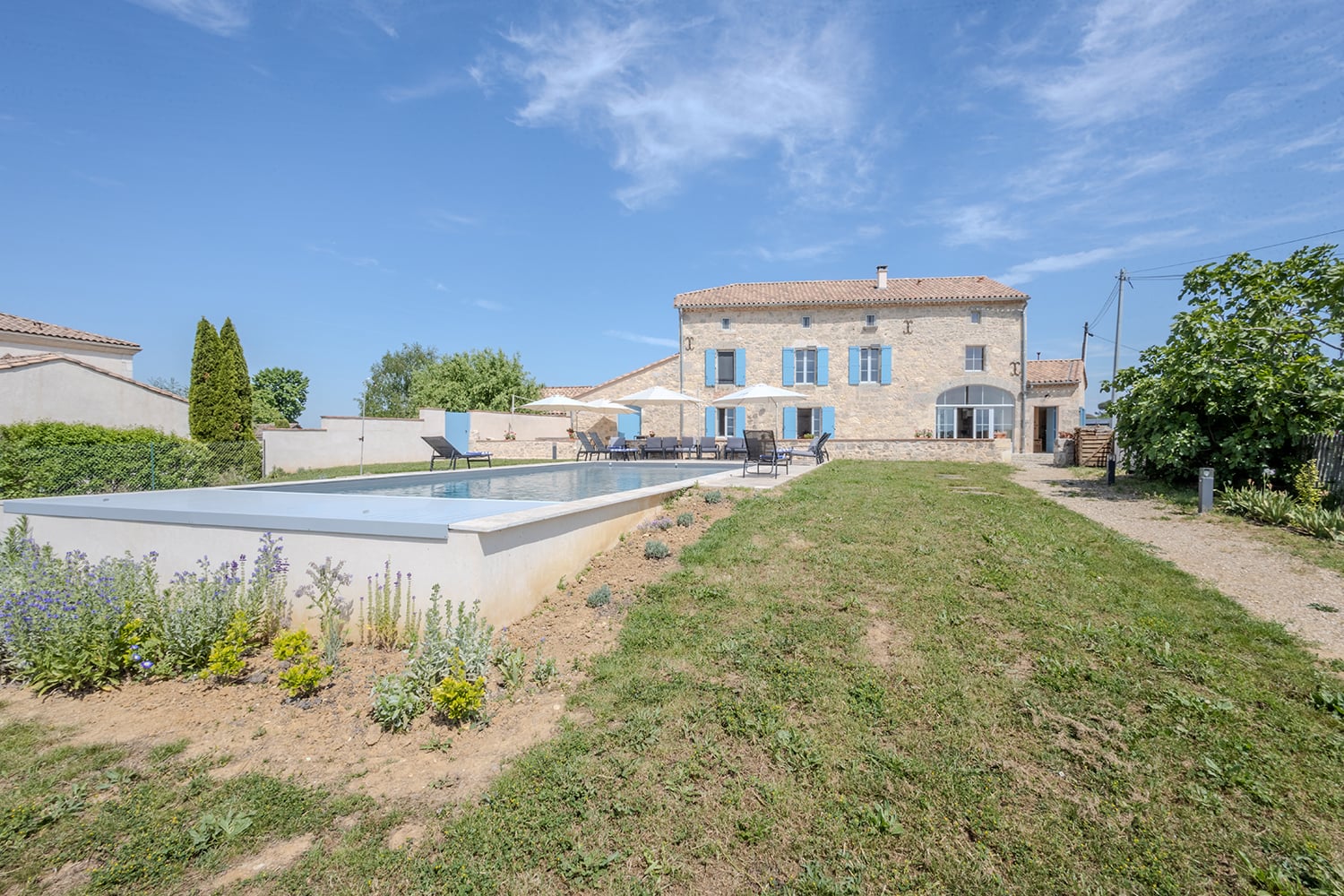 Holiday home in Clermont-Dessous with private pool