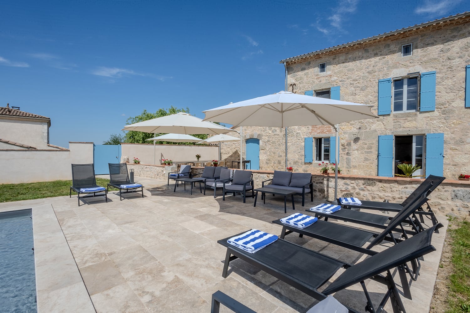 Pool terrace