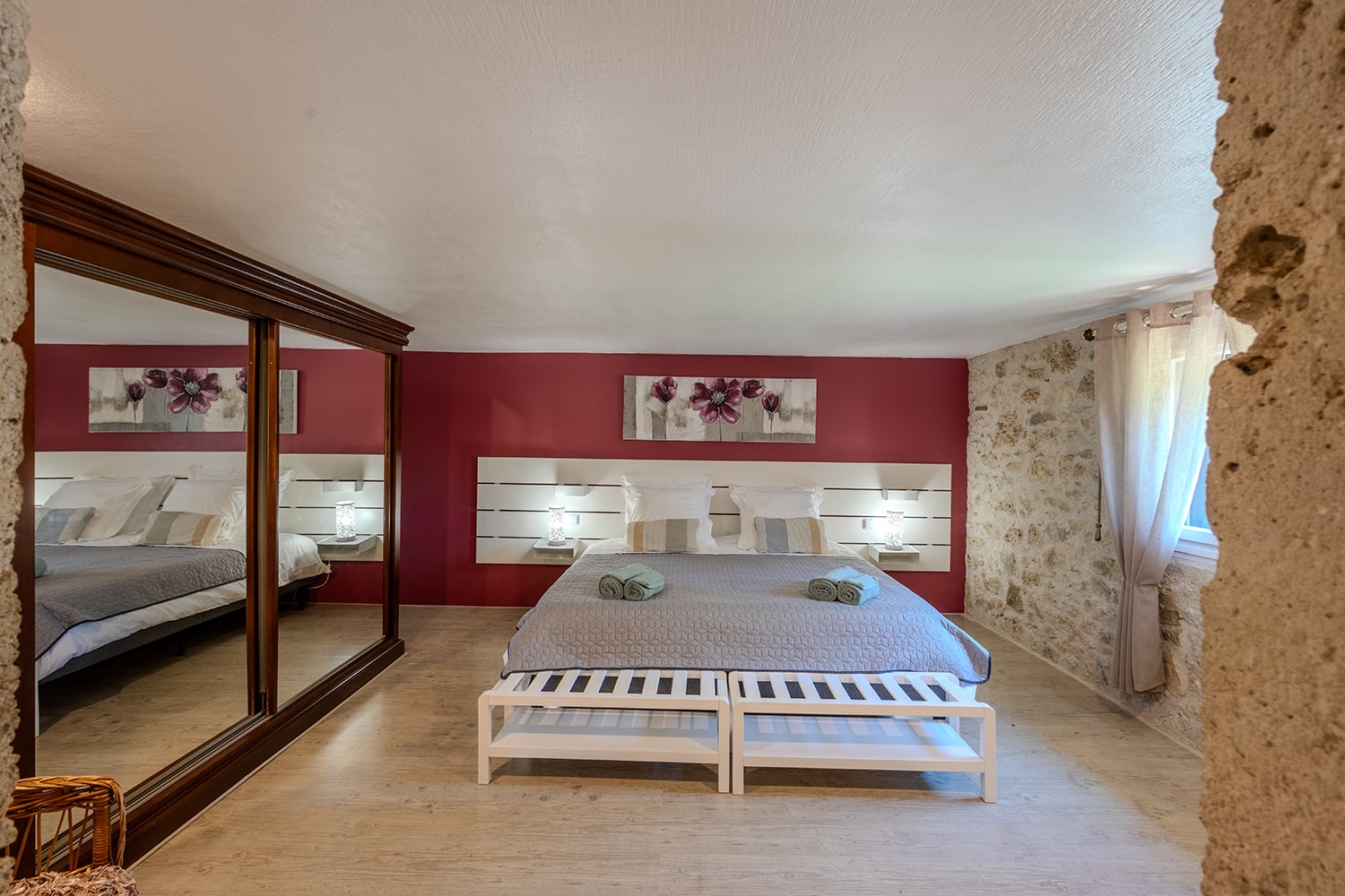 Bedroom | Holiday home in Montesquieu