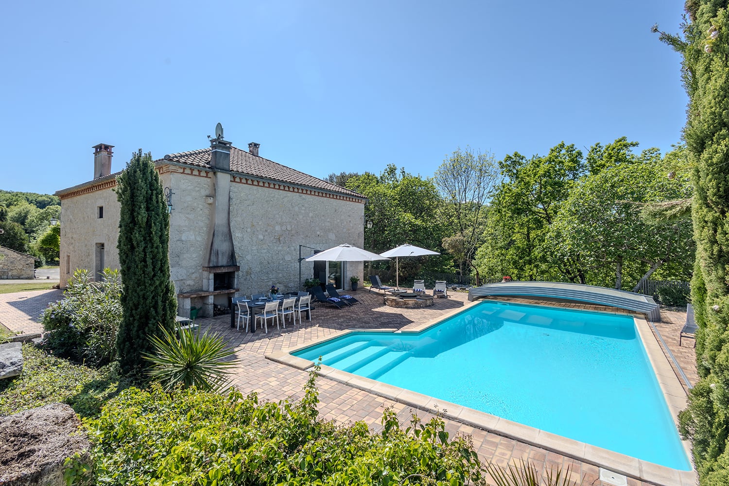 Holiday home in Montesquieu with private pool