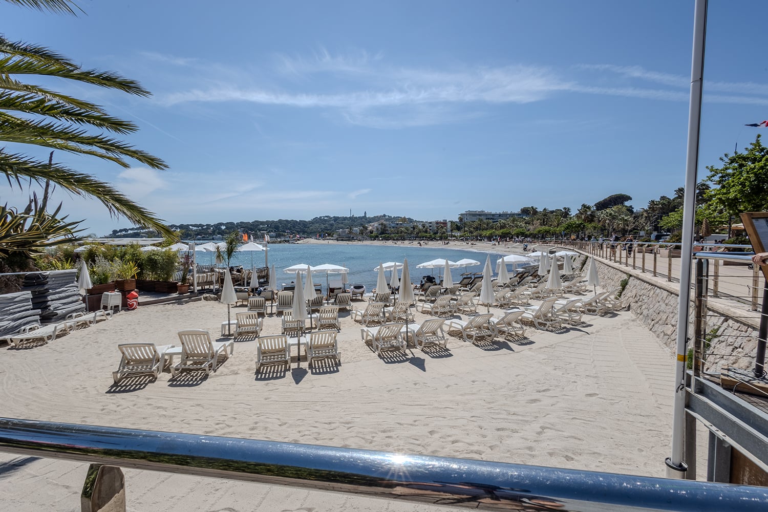 Beach in Antibes Beach in Antibes