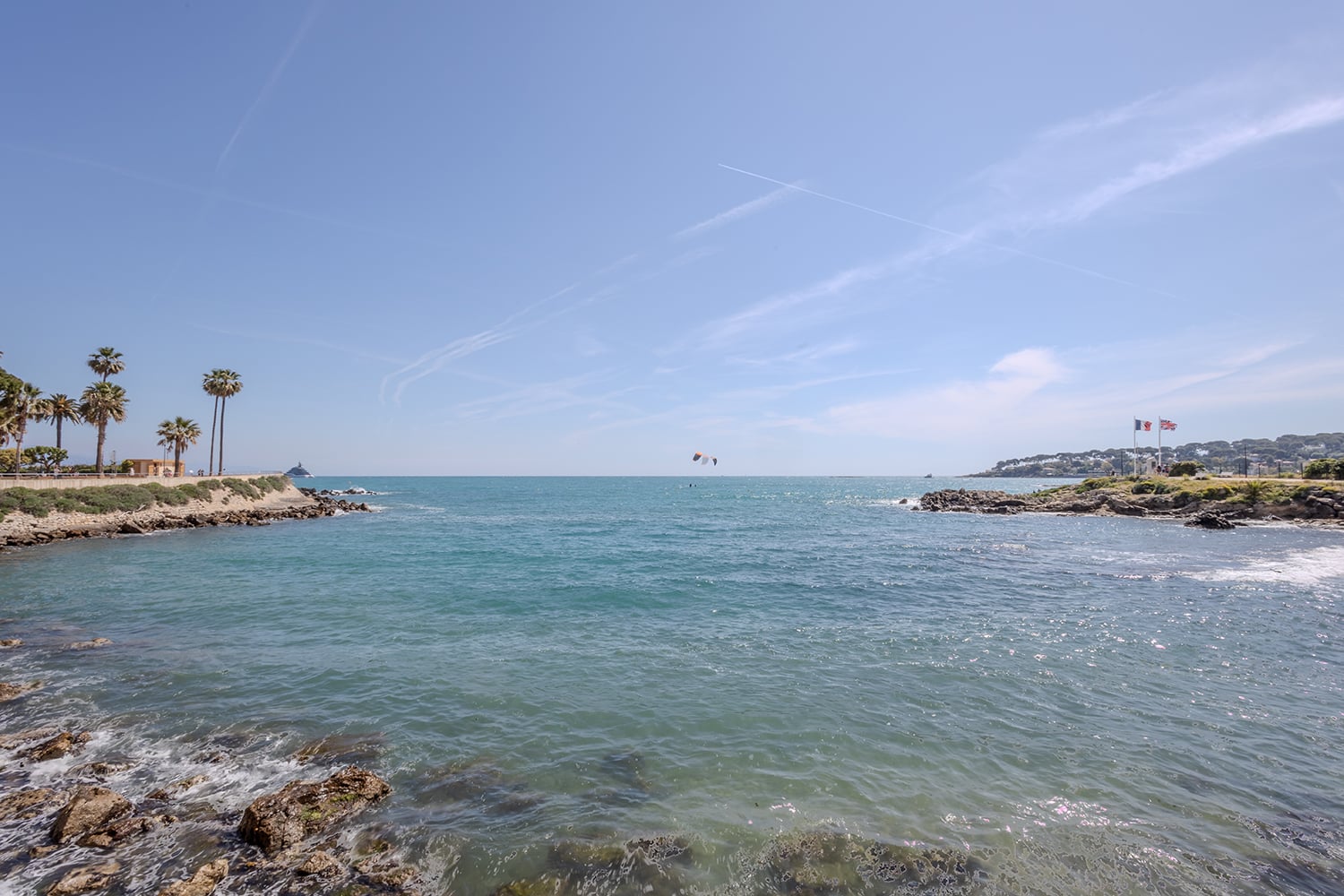 Beach in Antibes Beach in Antibes
