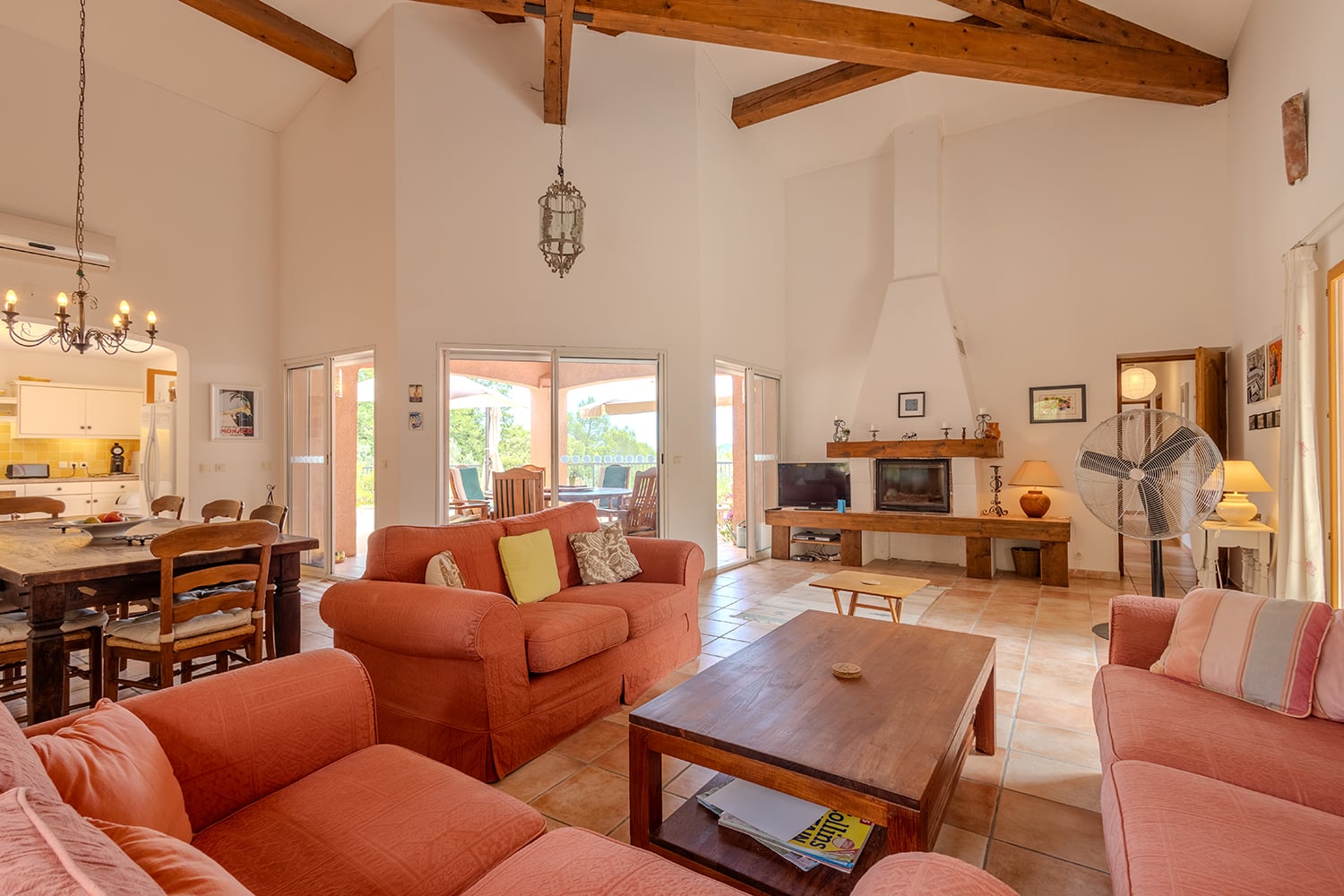 Sitting room | Holiday villa in Claviers Sitting room | Holiday villa in Claviers