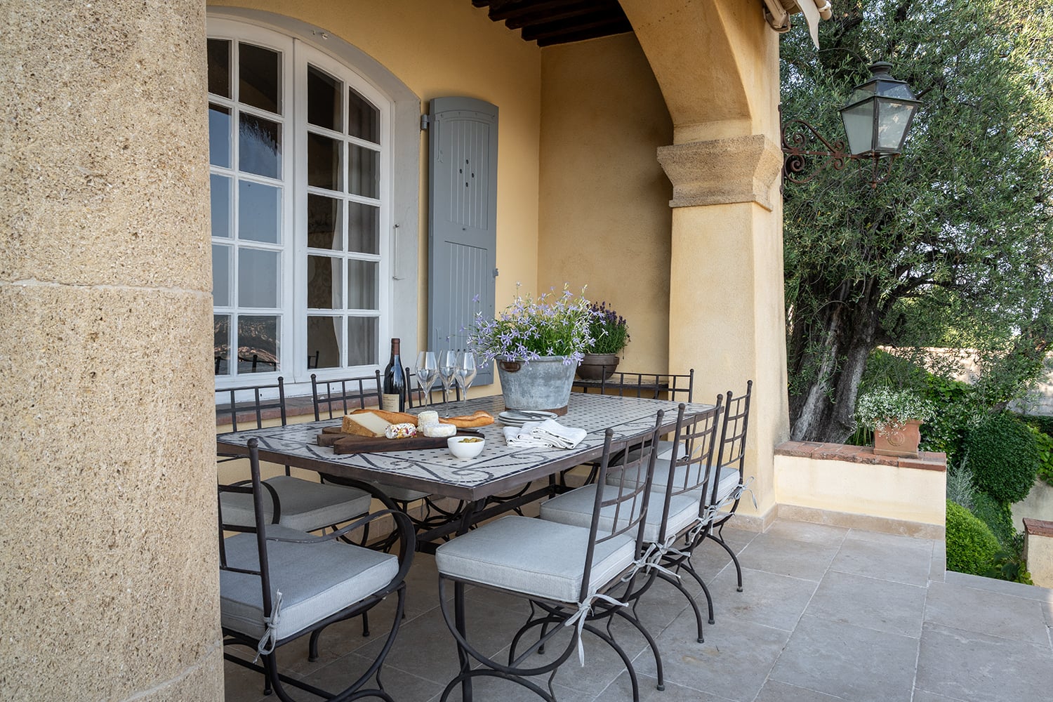 Dining terrace