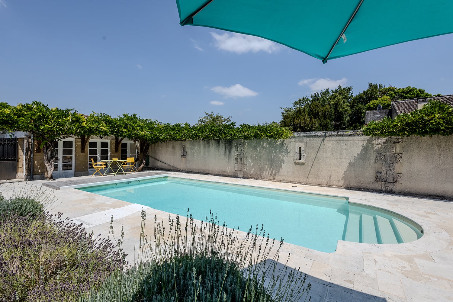Private heated pool Private heated pool