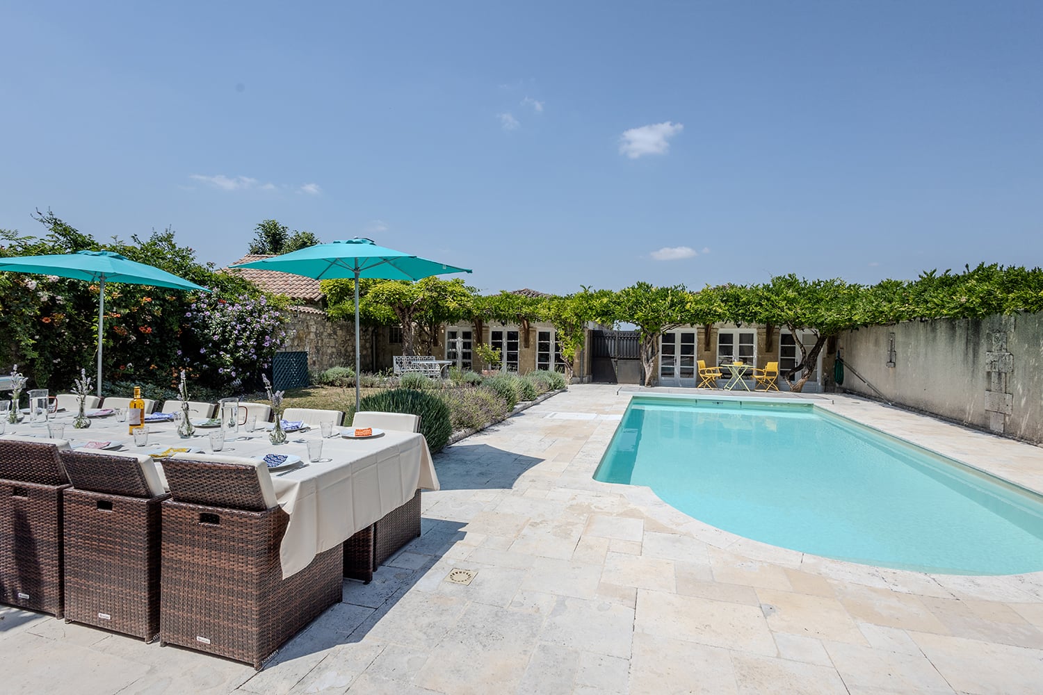 Private heated pool Private heated pool