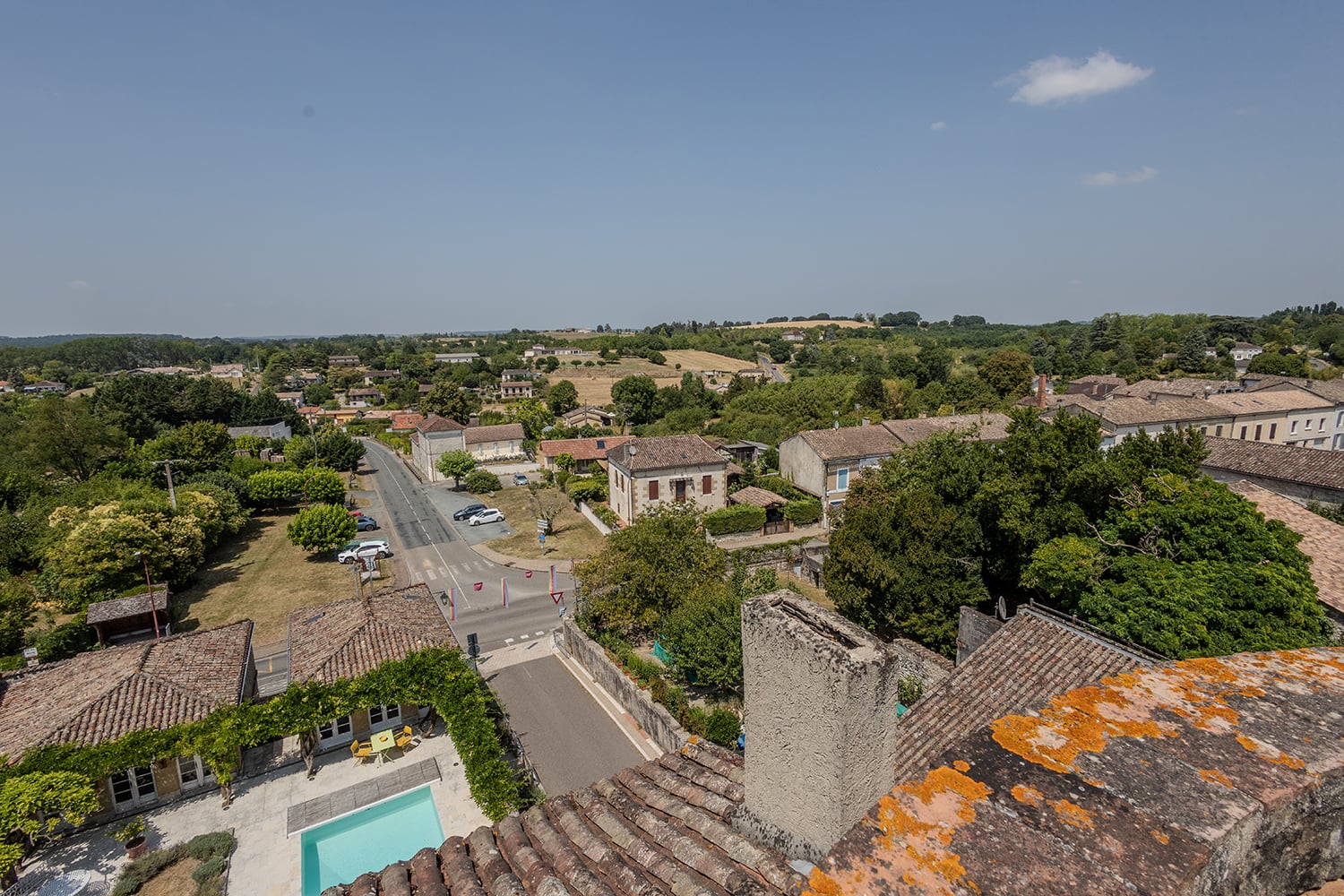 View from roof top tower View from roof top tower