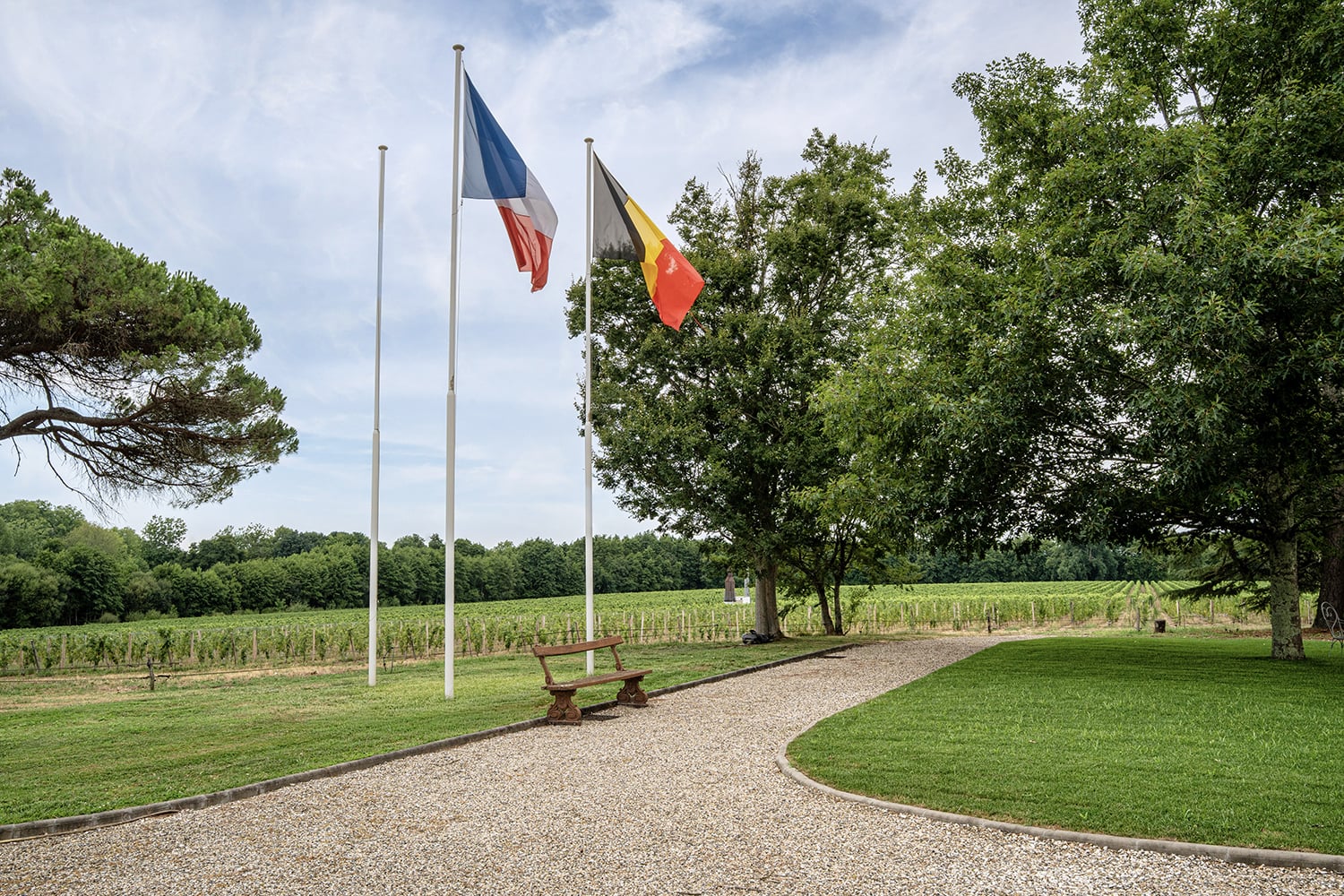 Château driveway Château driveway