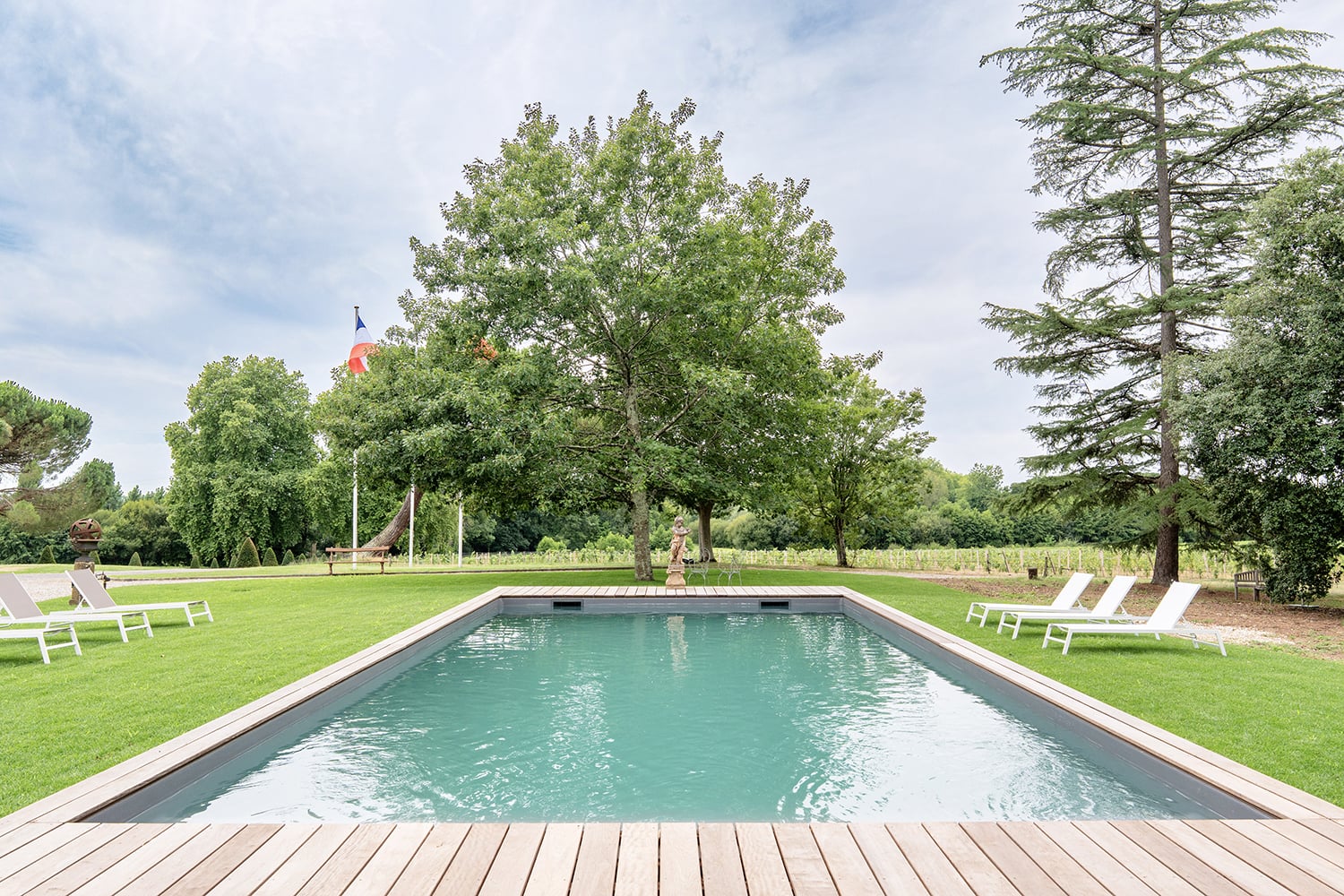 Private heated pool Private heated pool