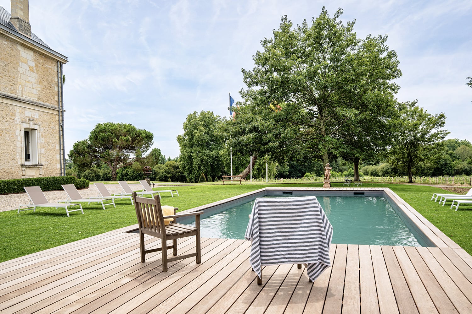 Private heated pool Private heated pool