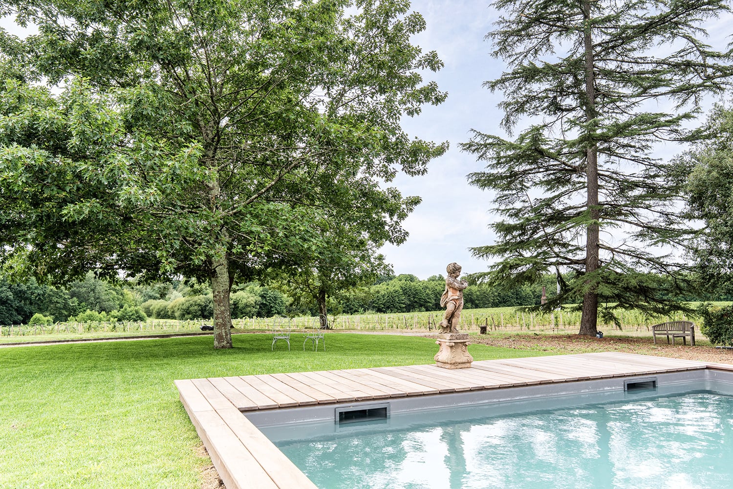 Private heated pool Private heated pool