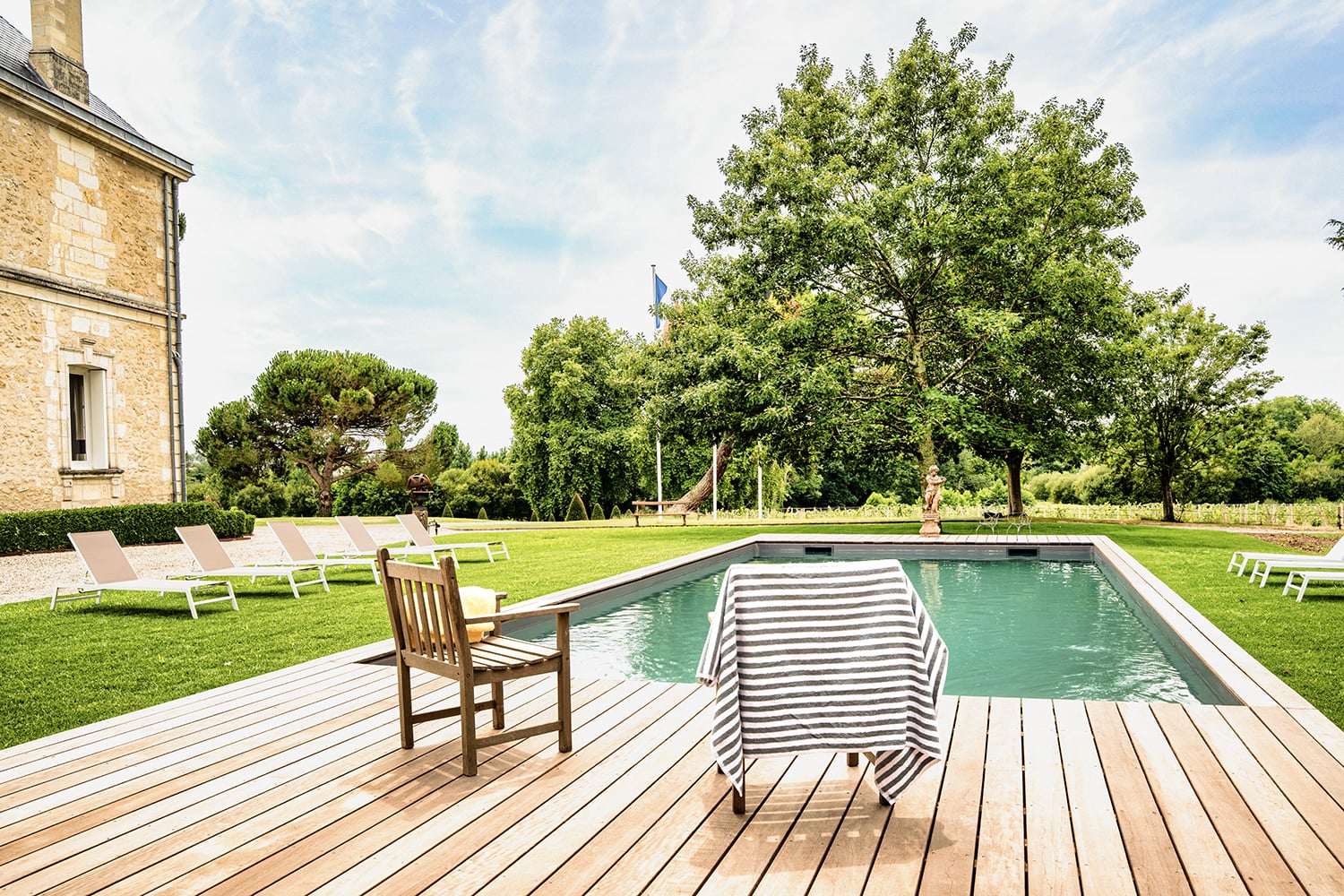 Private heated pool Private heated pool