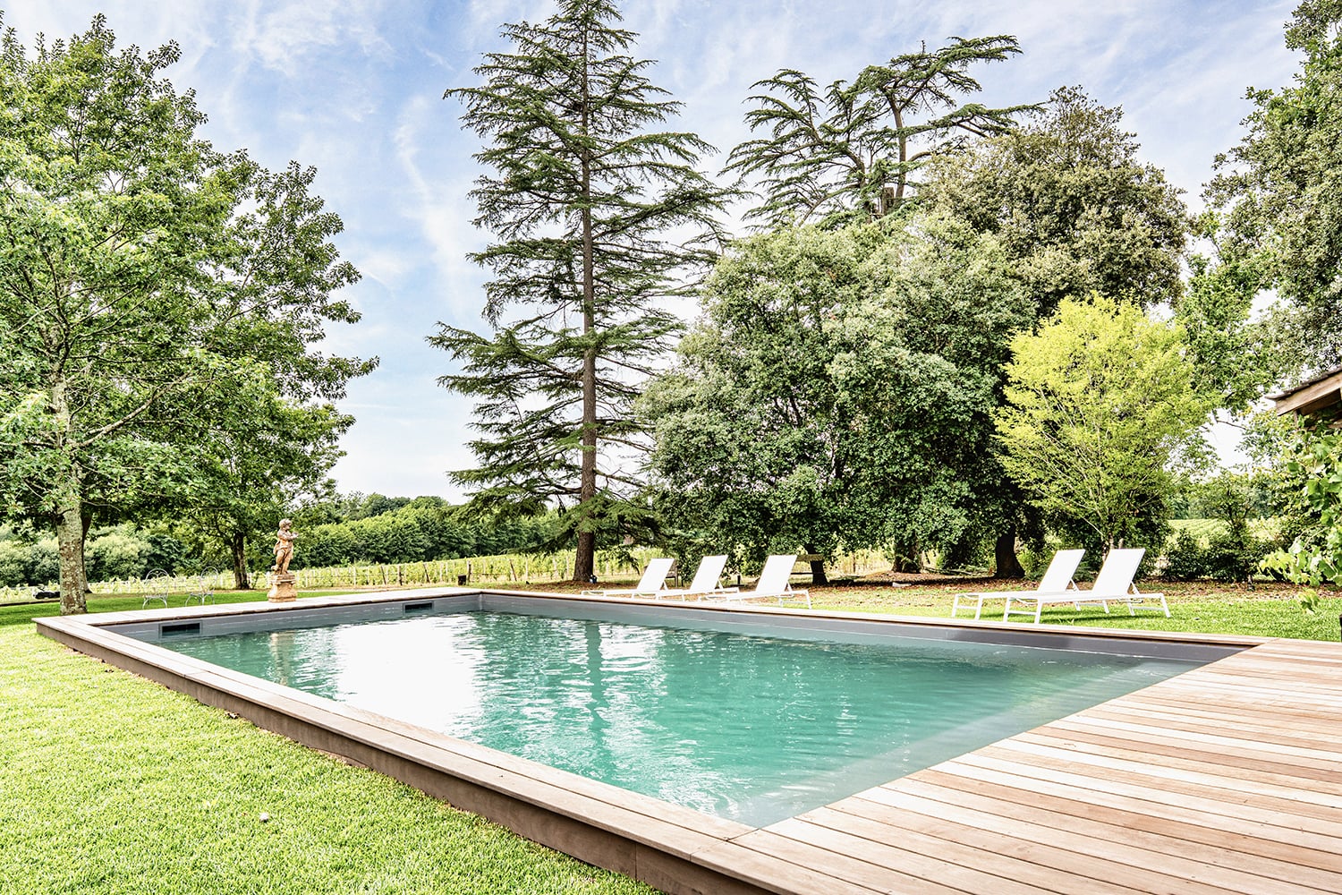Private heated pool Private heated pool