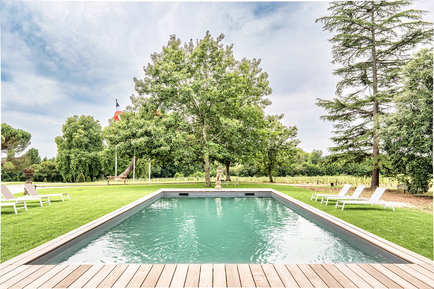 Private heated pool Private heated pool