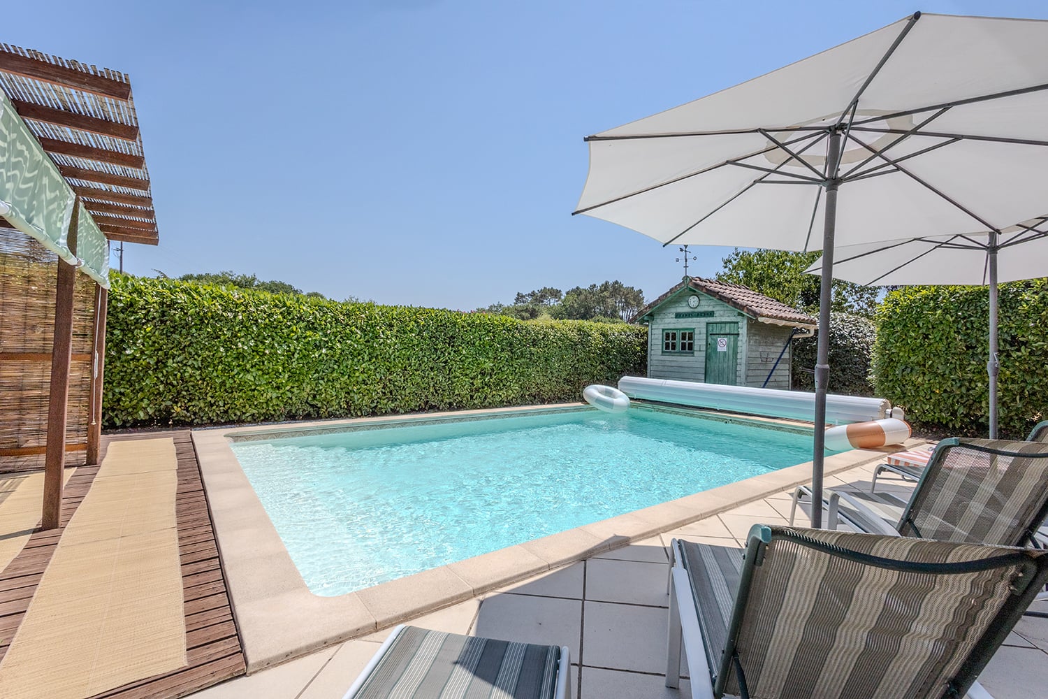 Private heated pool Private heated pool