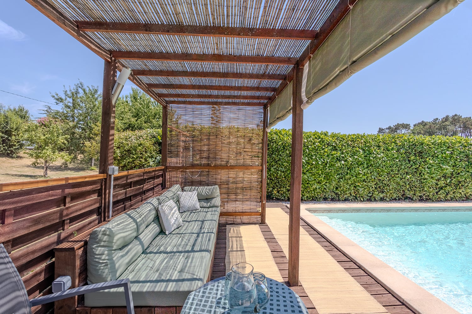 Private heated pool Private heated pool