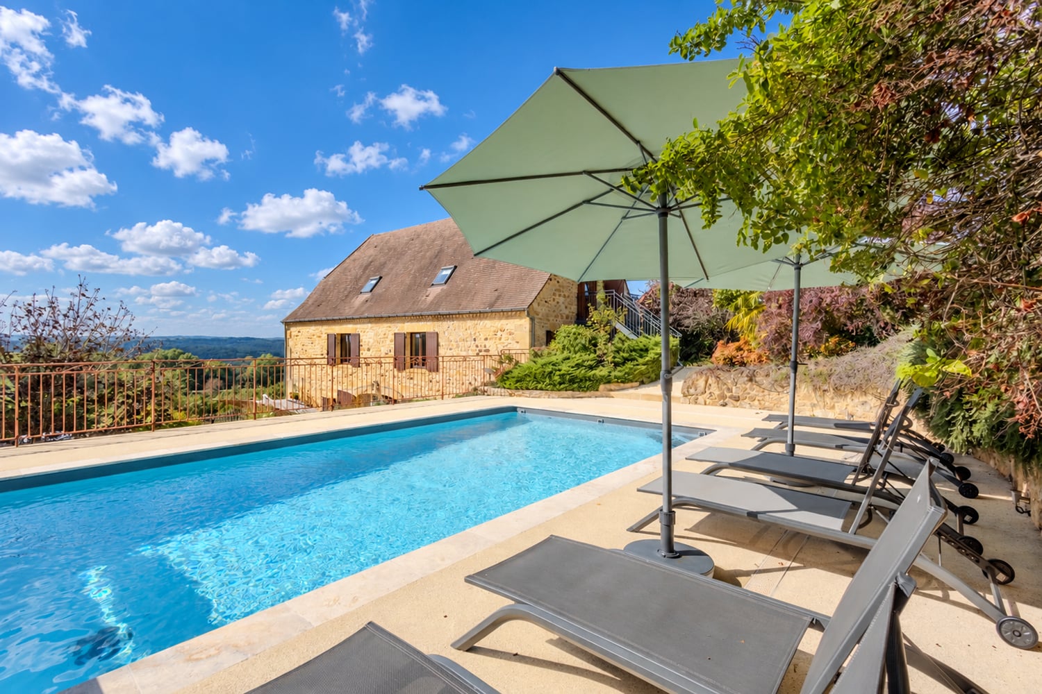 Private heated pool Private heated pool