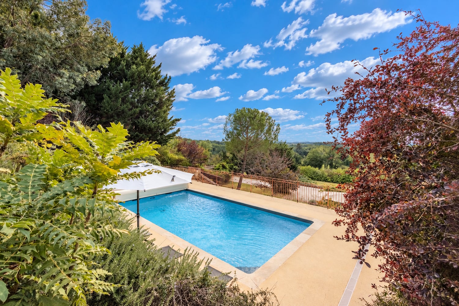 Private heated pool Private heated pool