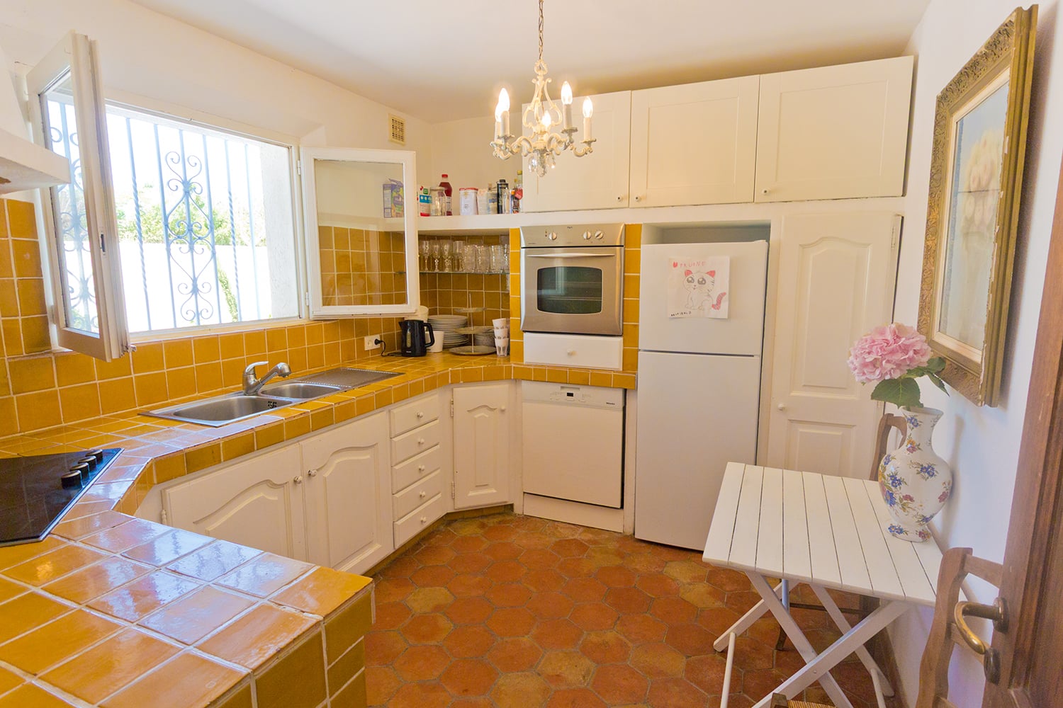 Kitchen in Provence, Côte d'Azur holiday home