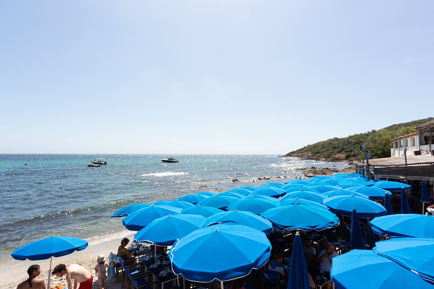 Les Salins beach, Saint-Tropez