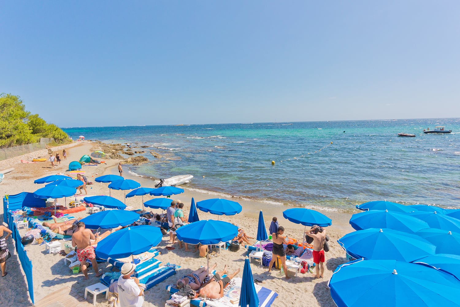 Les Salins beach, Saint-Tropez