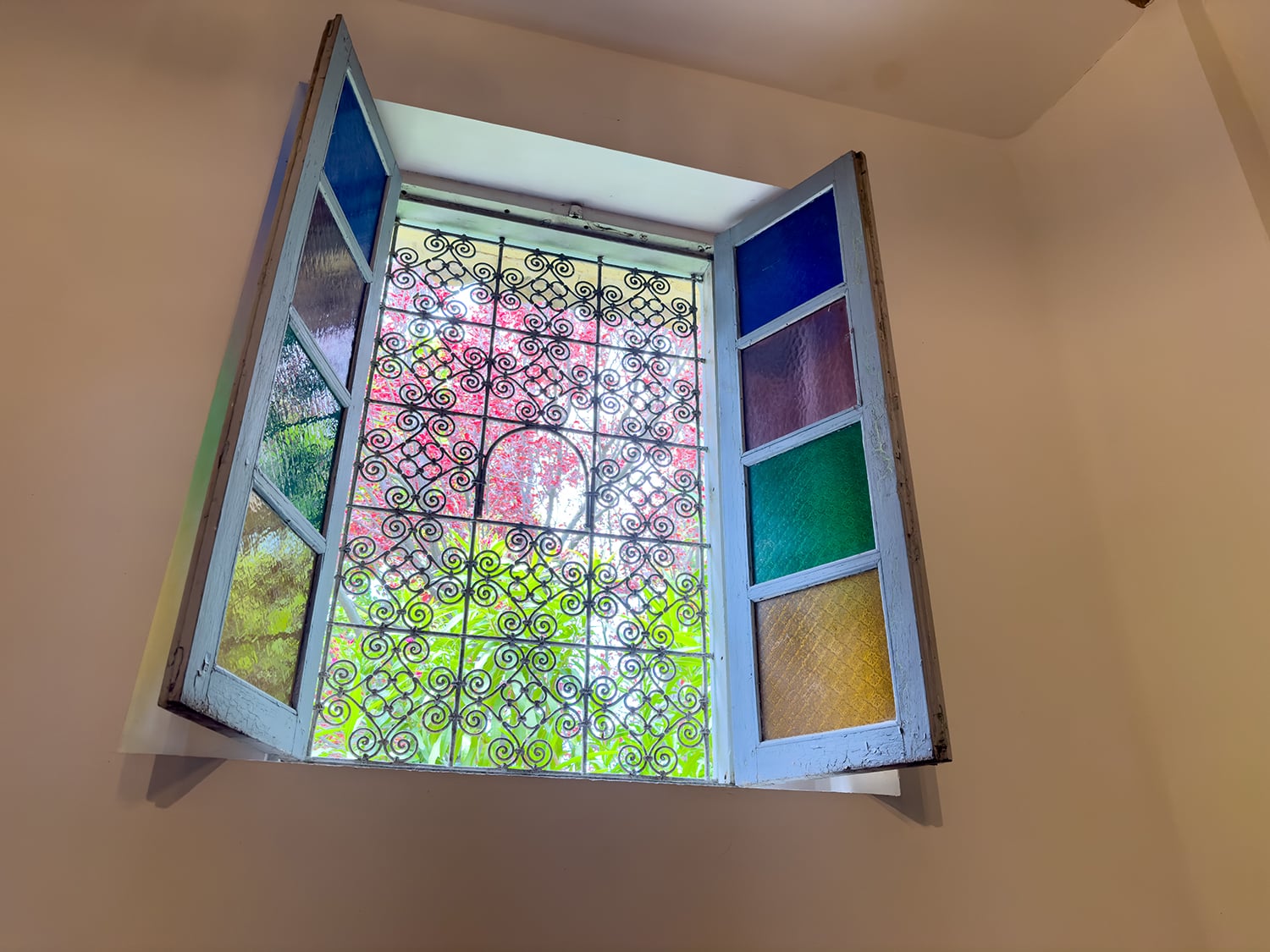 Stained glass window