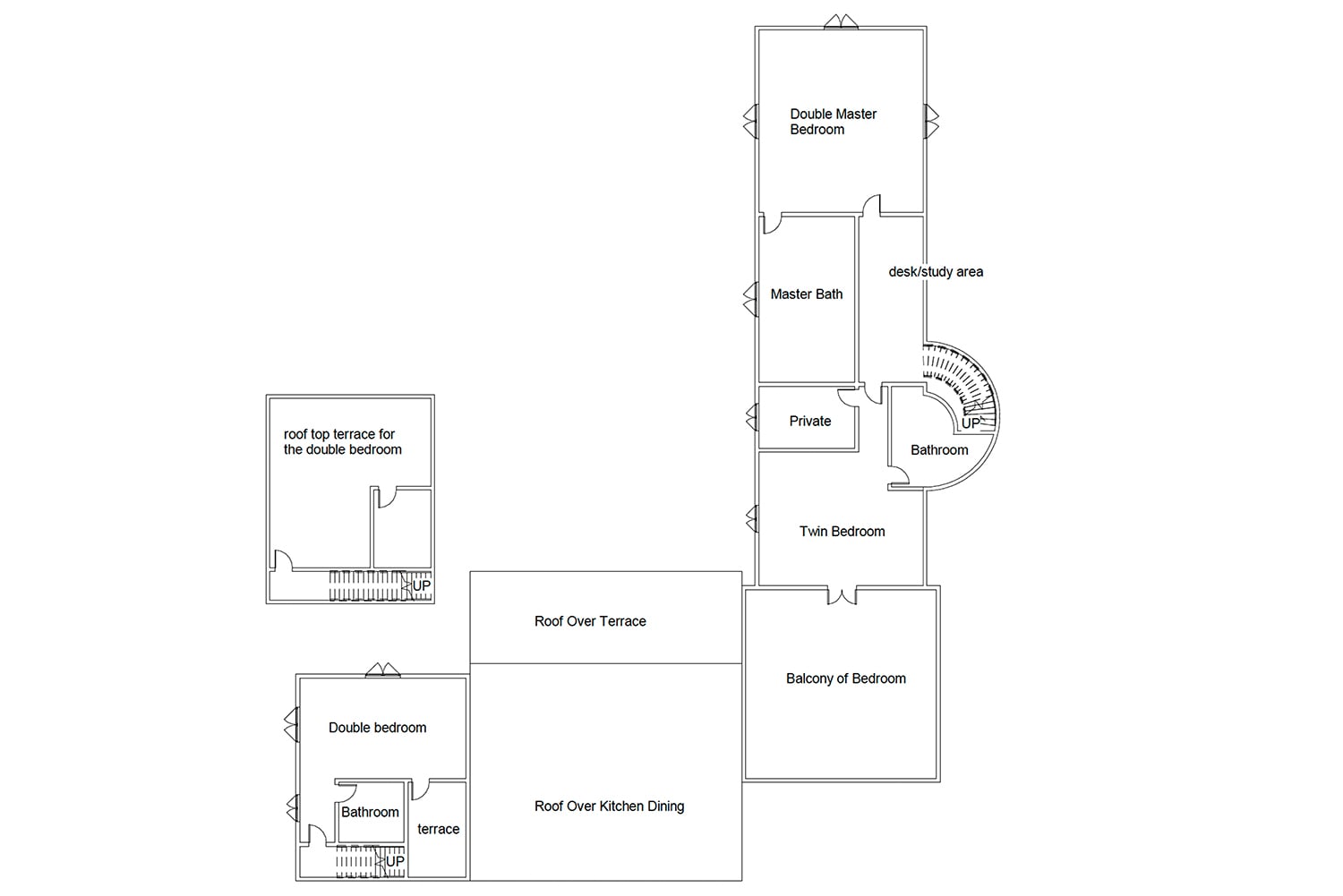 Villa floorplan