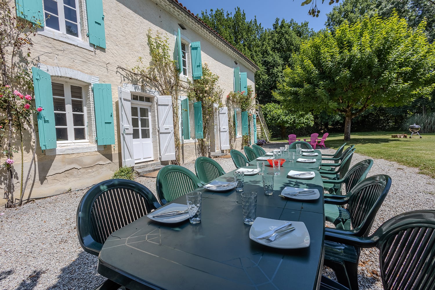 Dining terrace
