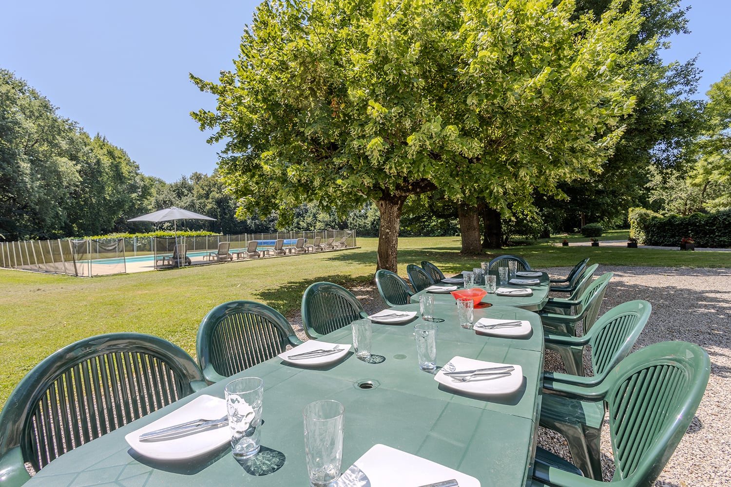 Dining terrace