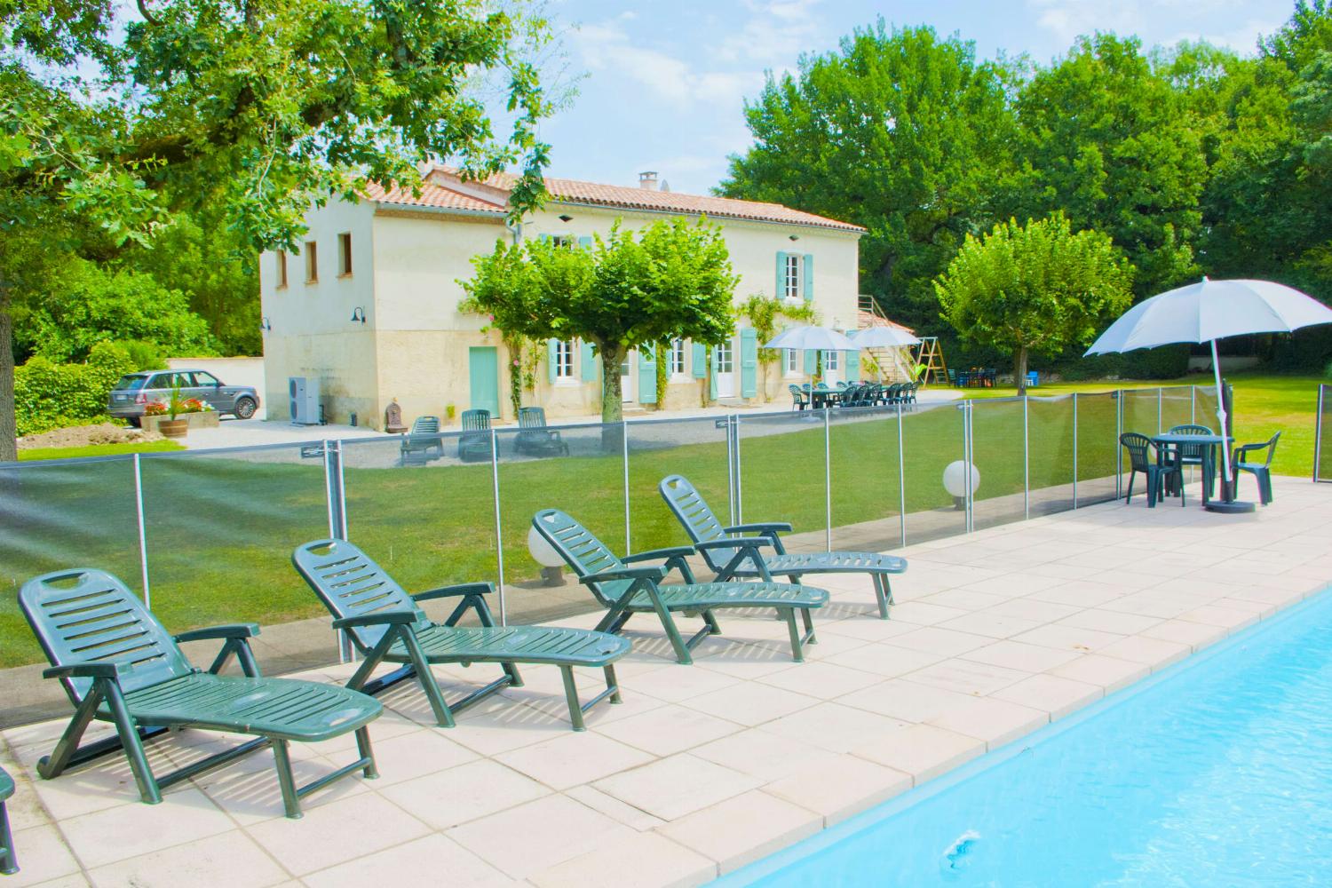 Holiday accommodation in South West France with private heated pool