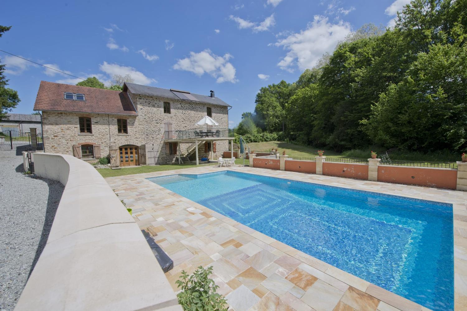 Holiday home in South West France with private heated pool