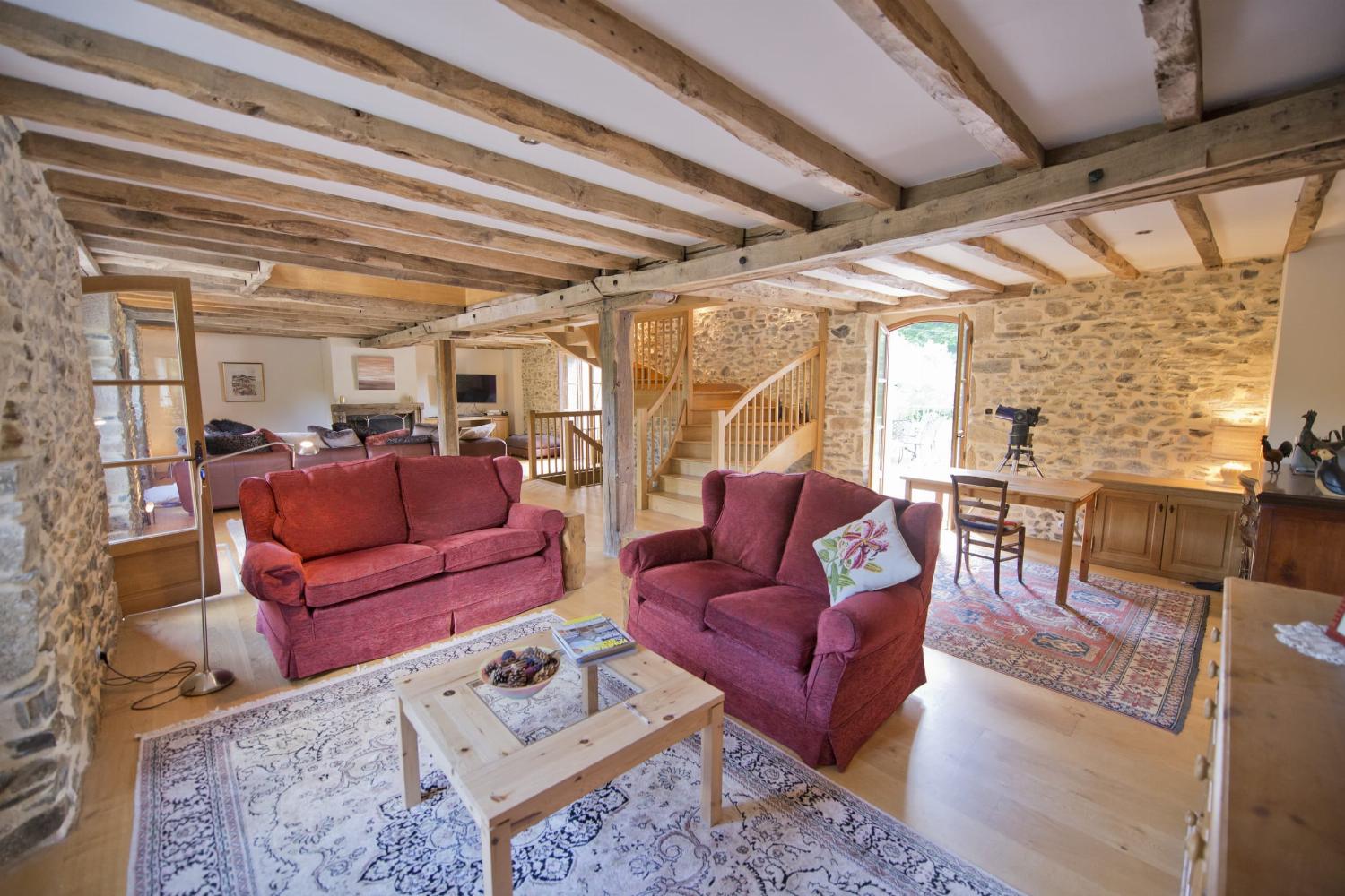 Living room | Holiday home in South West France