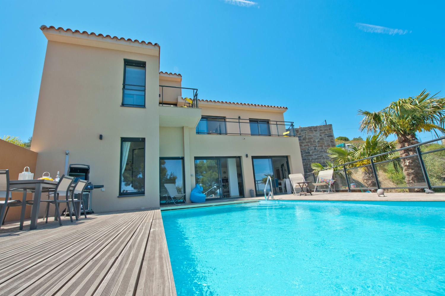 Villa de vacances à Collioure avec Piscine privée chauffée