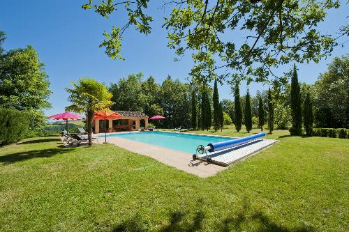 Private heated pool