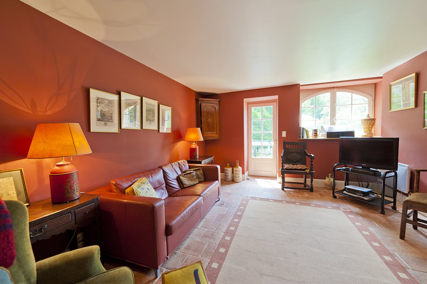 Living room | Rental home in Tarn-en-Garonne