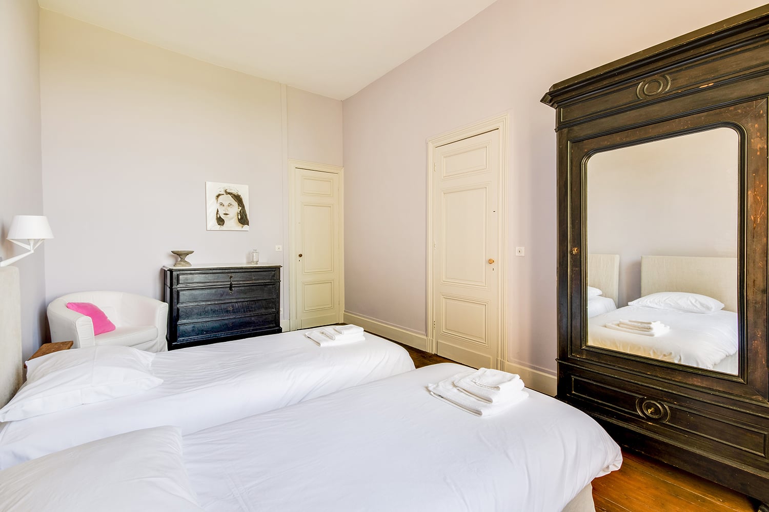Bedroom | Holiday château in Gironde